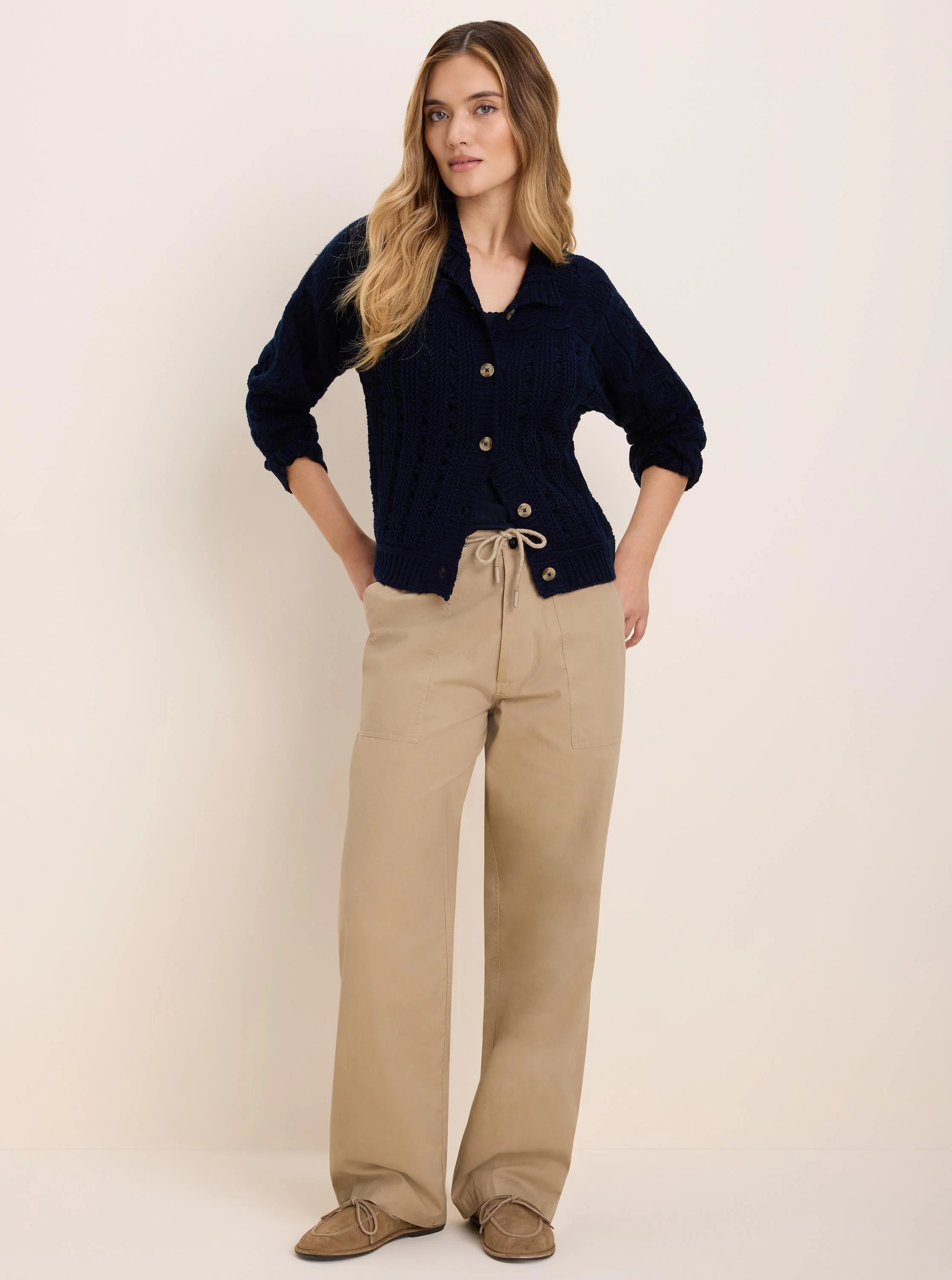 Pointelle Rib Fiona Cami in Did