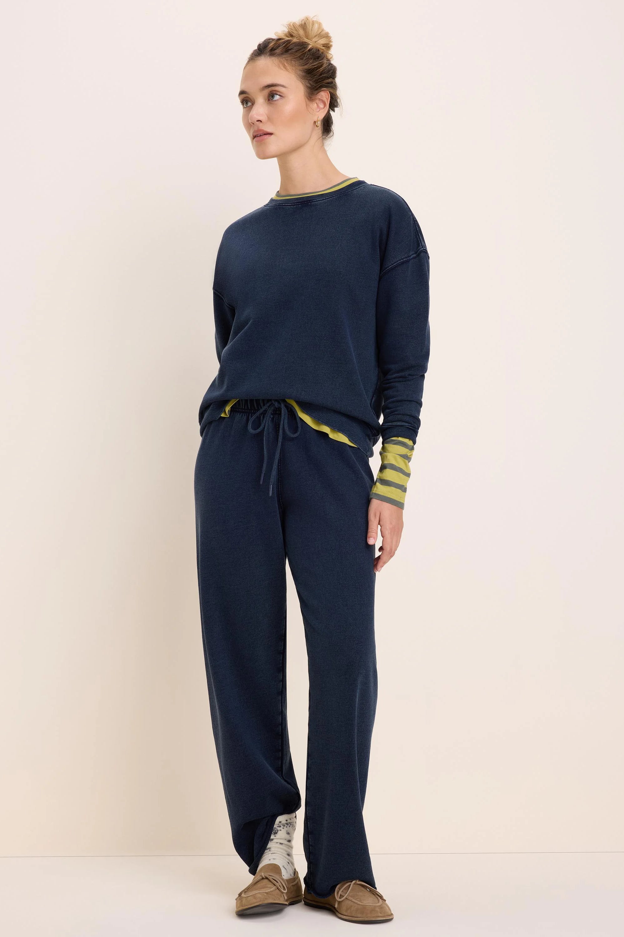 Charli Cotton Terry Pant in Did