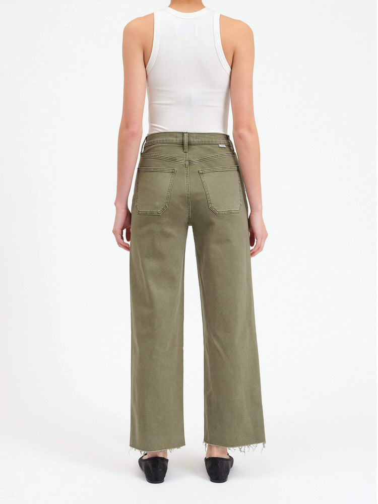 Daze Pleaser High Rise Wide Leg Jean in Jad