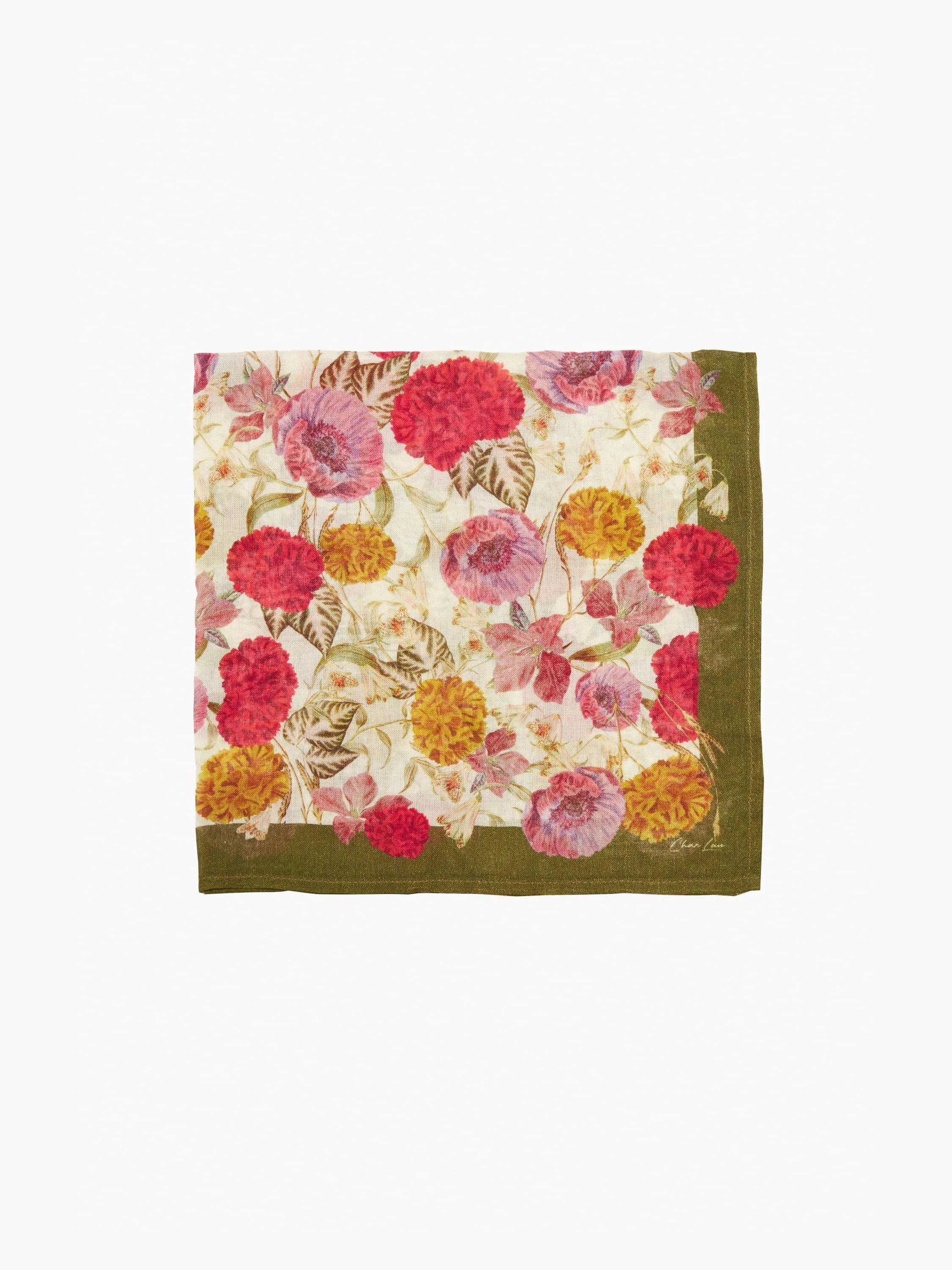 Chan Luu Multi Color Printed Bandana in Orm