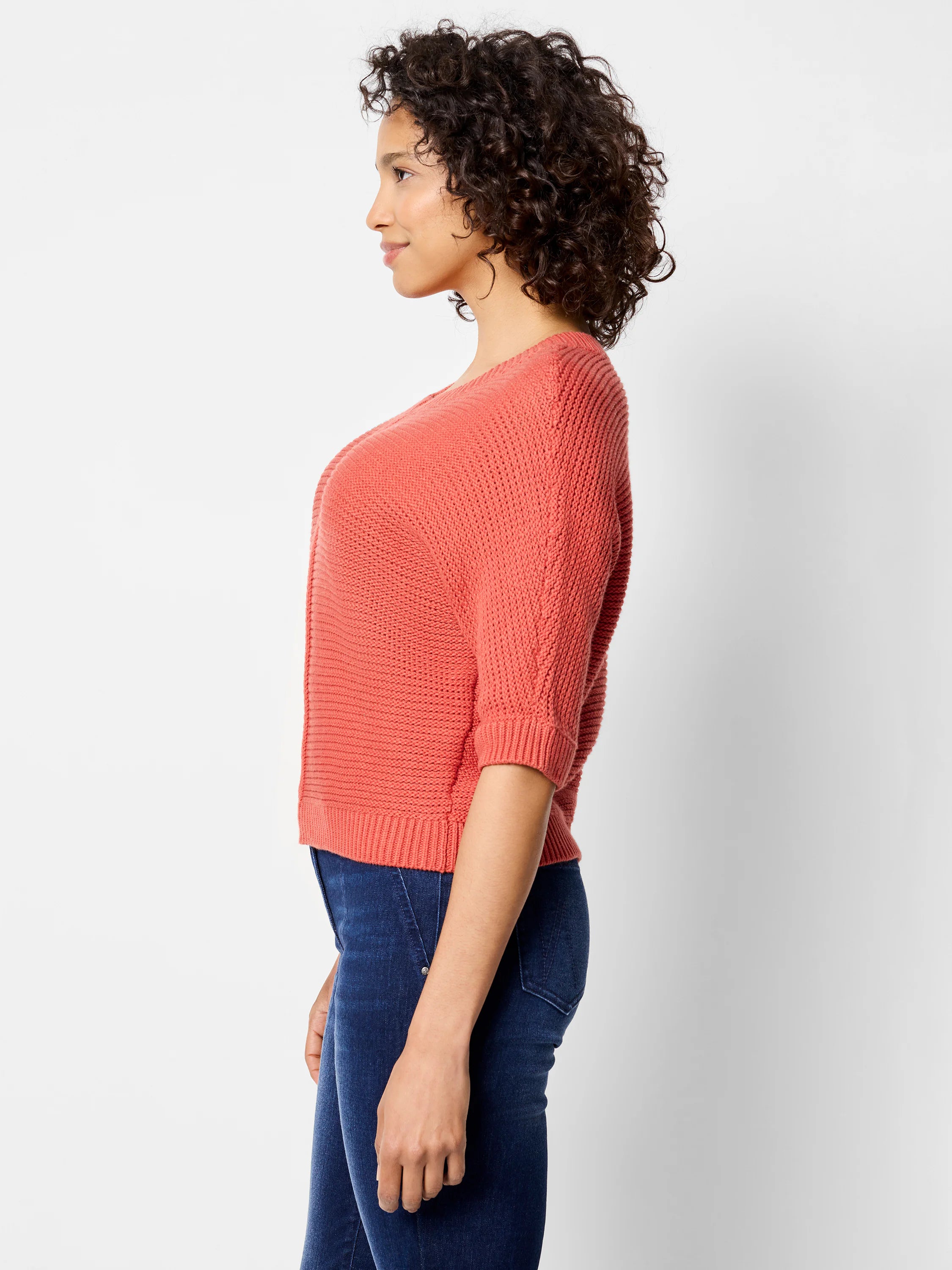 Easy Texture Sweater in Tnd