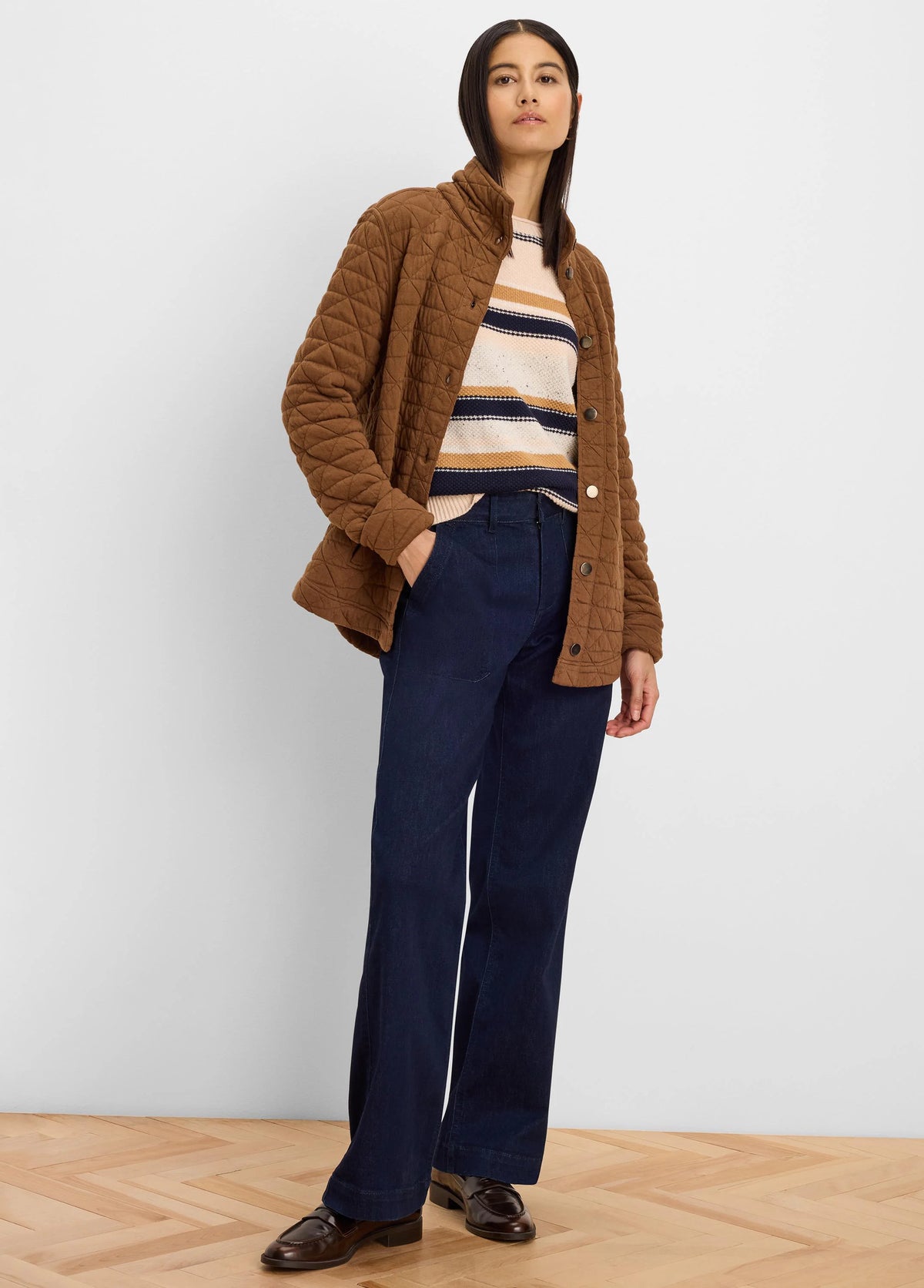 Mixed Stripe Sweater in Num