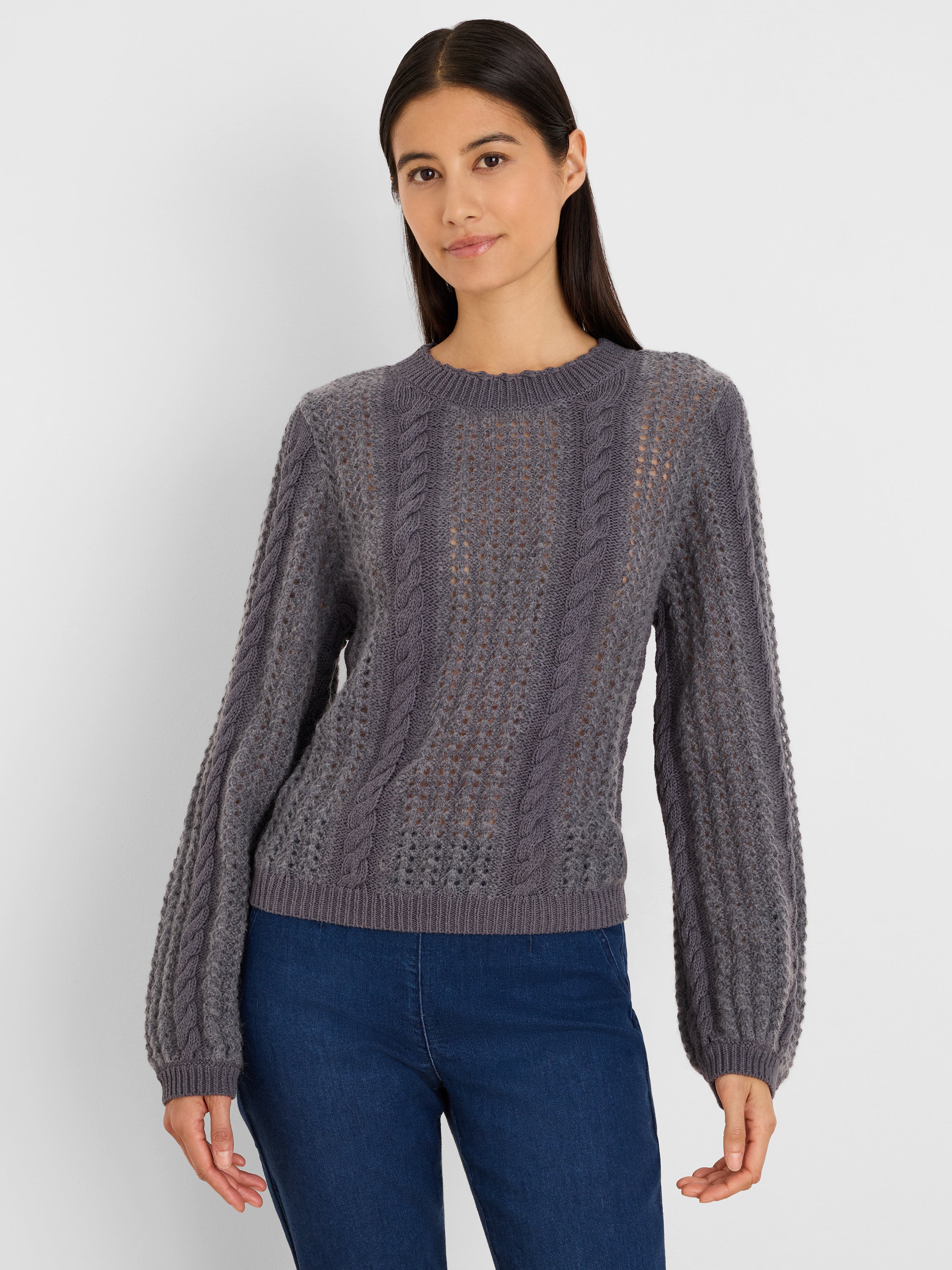 NIC+ZOE Puff Mix Sweater product