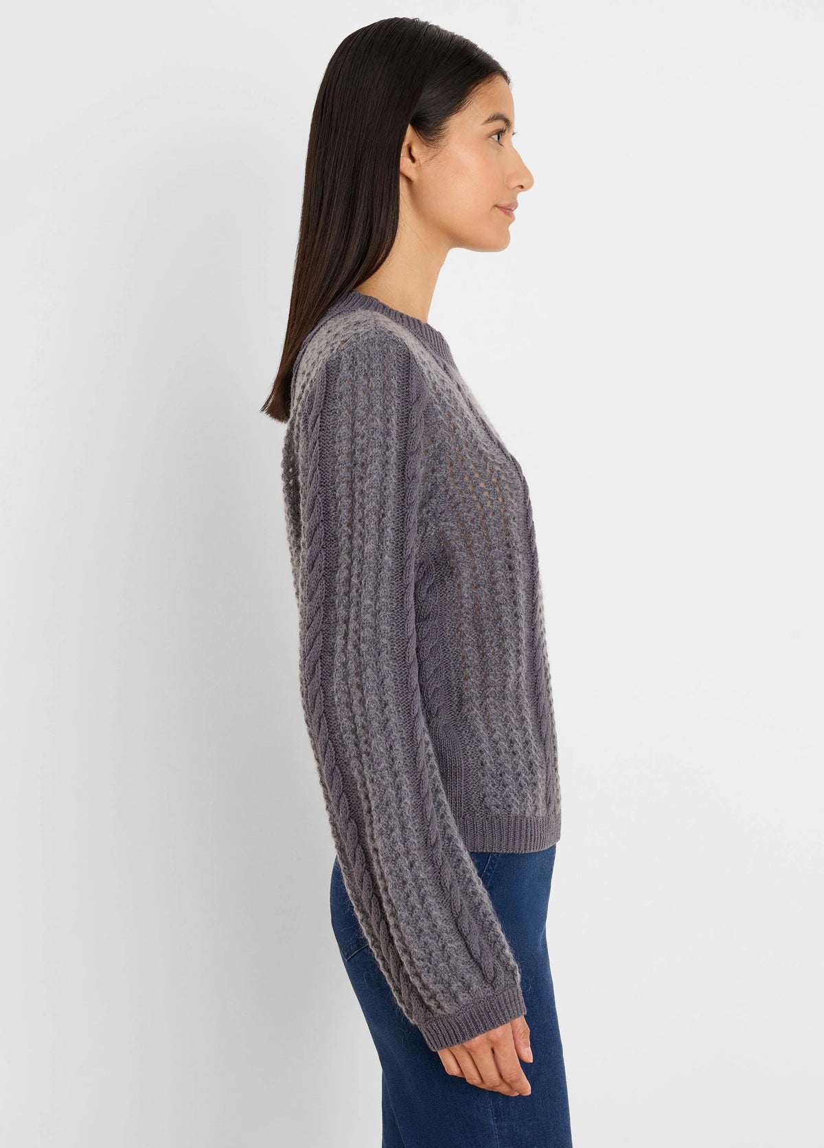 Puff Mix Sweater in Dkb