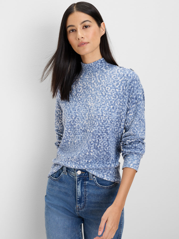 NIC+ZOE Cheetah Print Sweater product