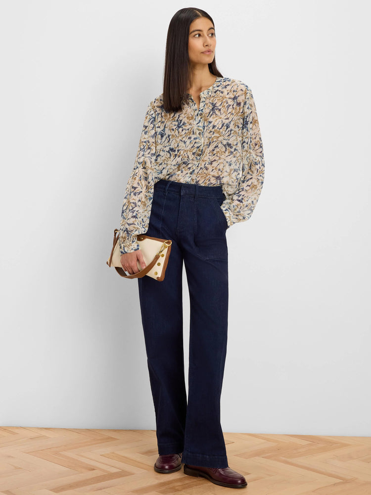 Bloomsbury Chiffon Shirt in Num