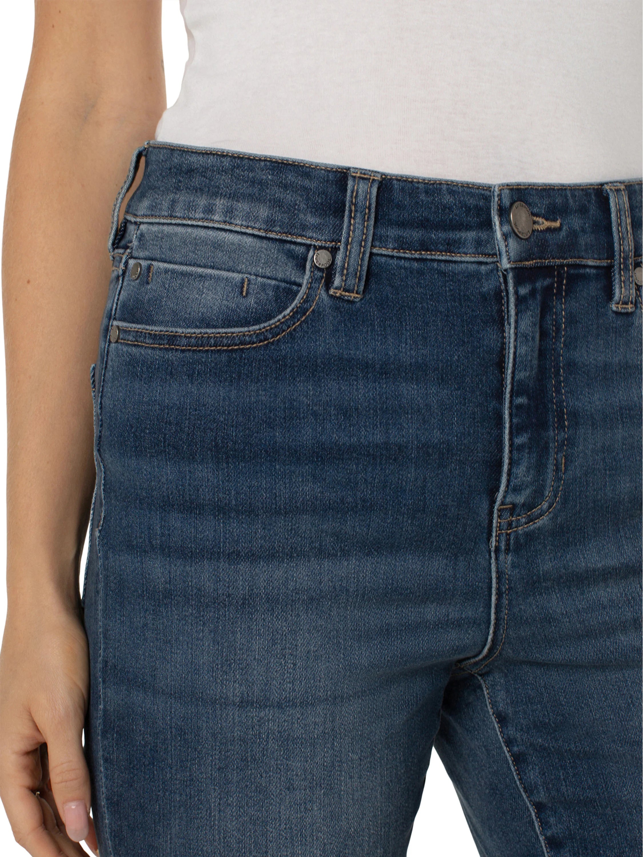 Liverpool High Rise Non-skinny Skinny Jeans in Mws