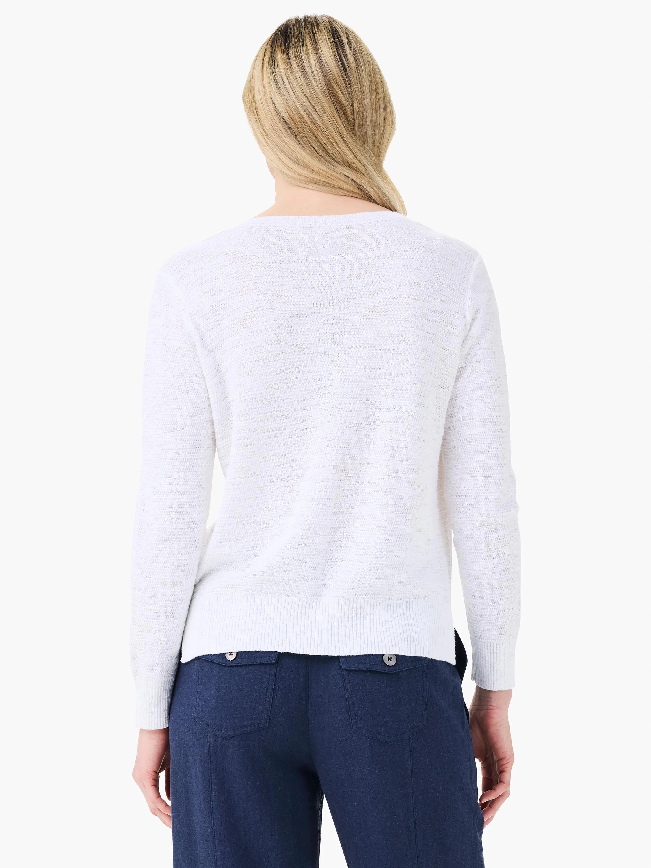 Breezy Texture Sweater in Pwh