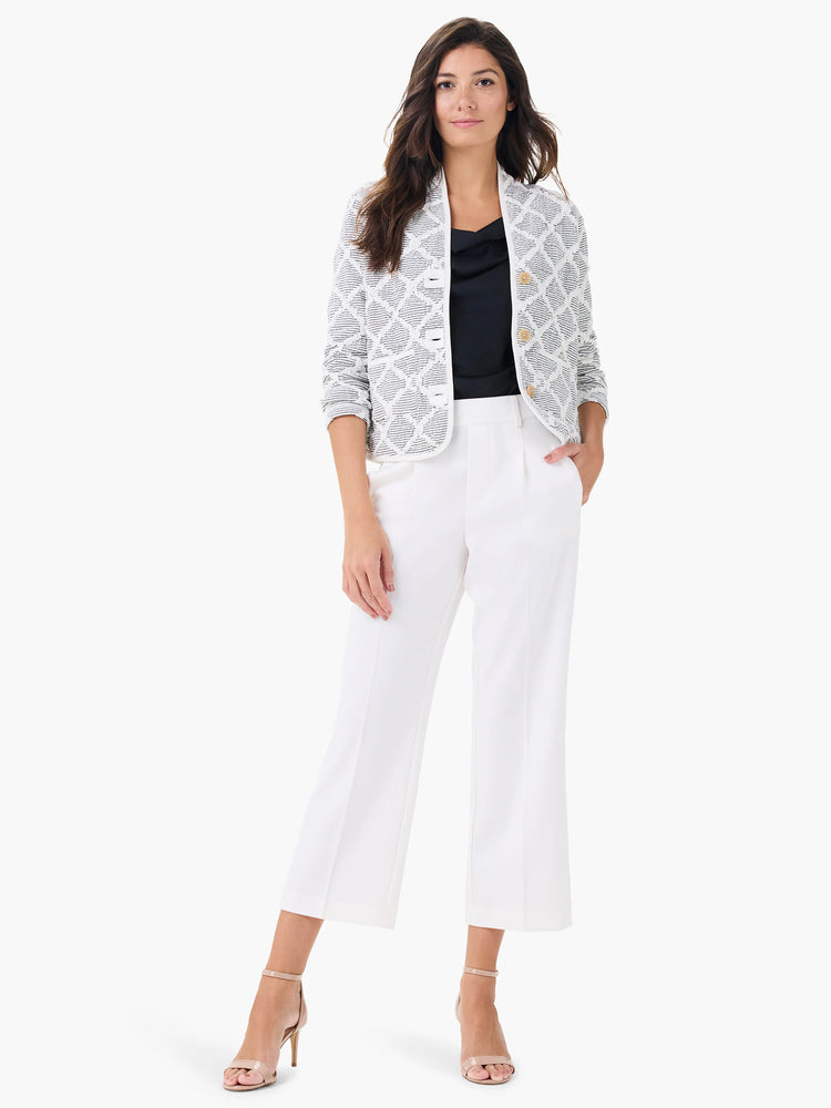 Day + Night Reversible Knit Jacket in Wmt