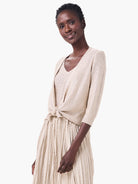 Subtle Sparkle 4-way Cardigan in Brw