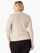Subtle Sparkle 4-way Cardigan in Brw