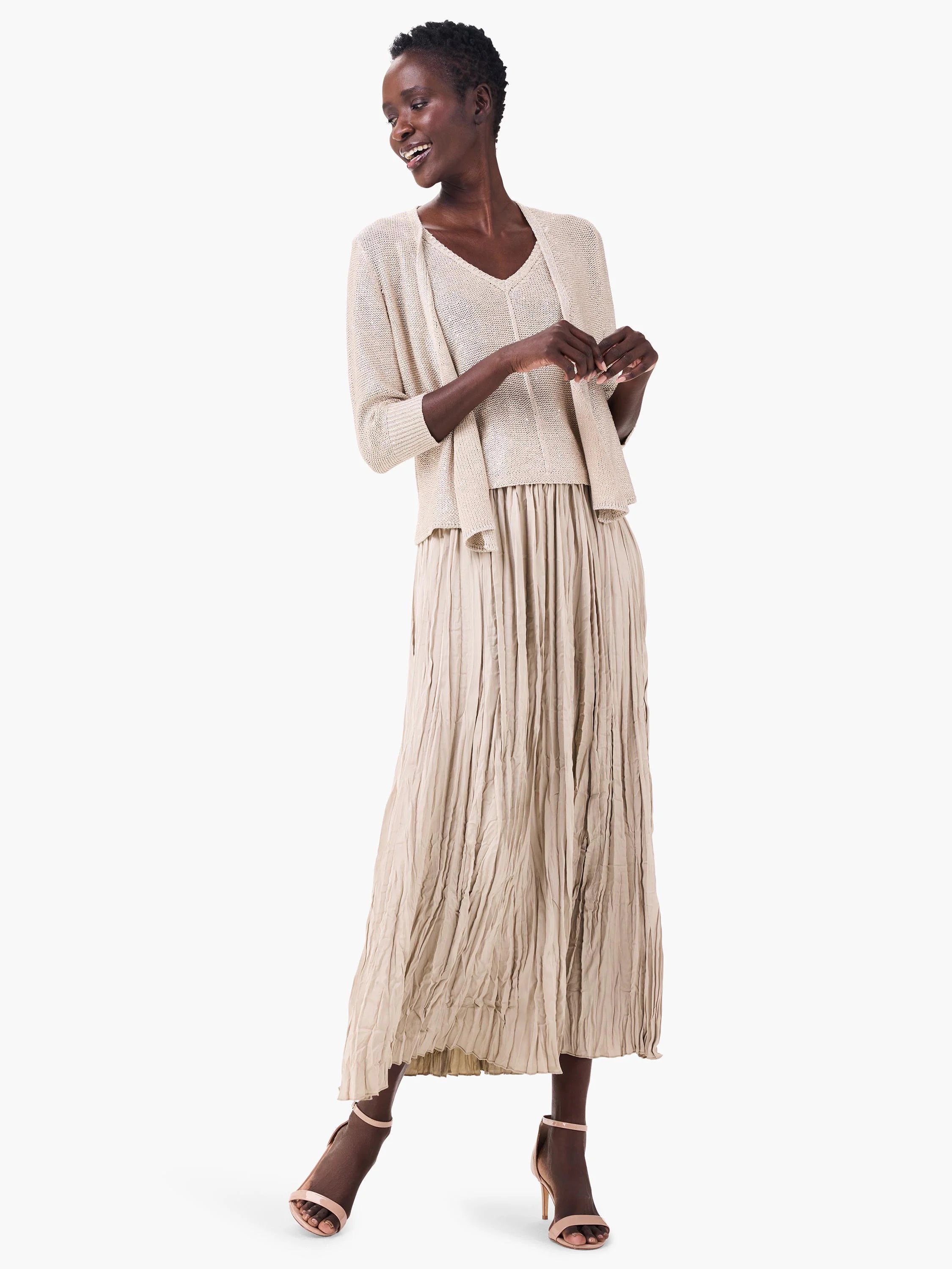 Subtle Sparkle Tank in Brw