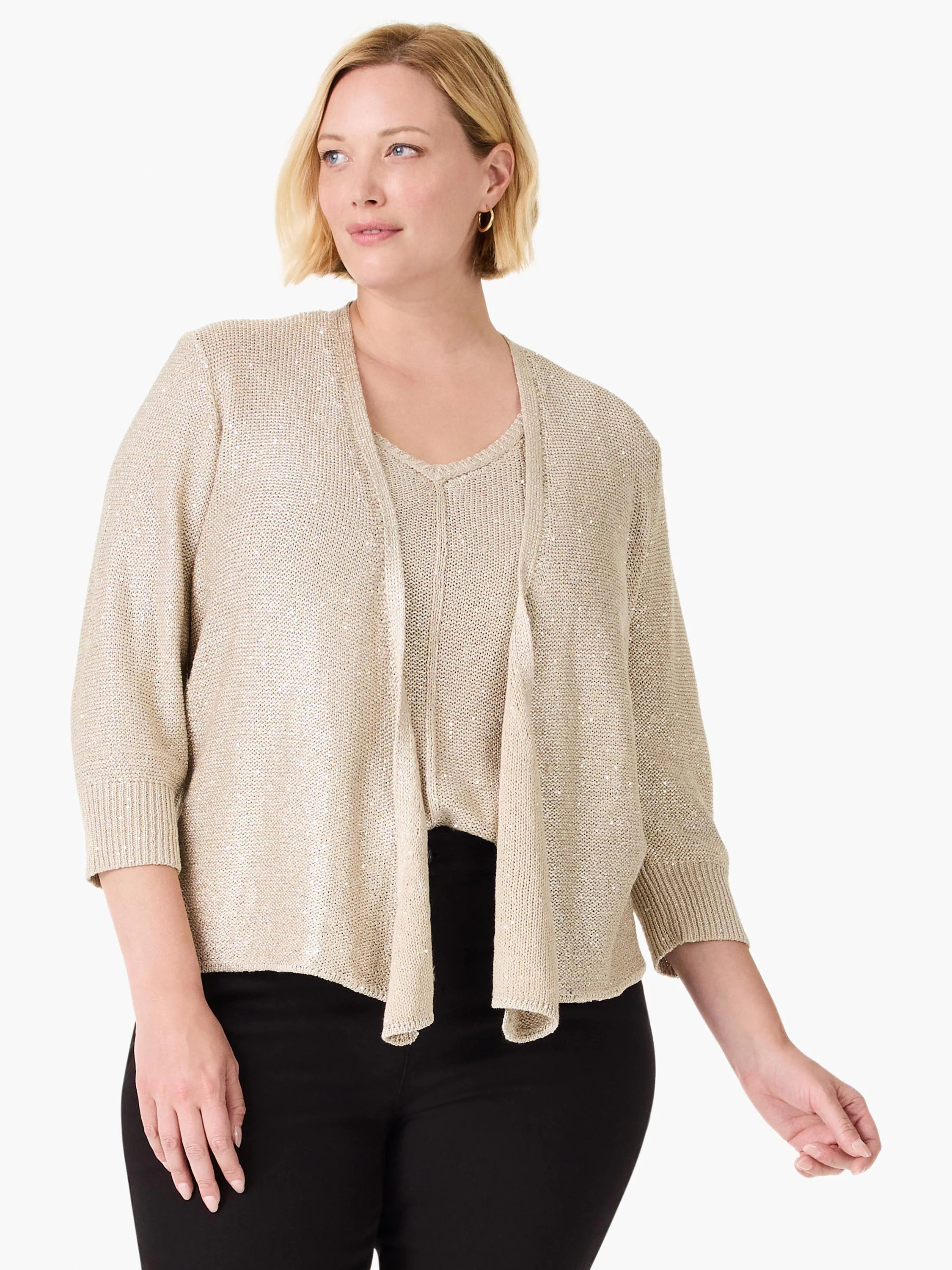 Subtle Sparkle Tank in Brw