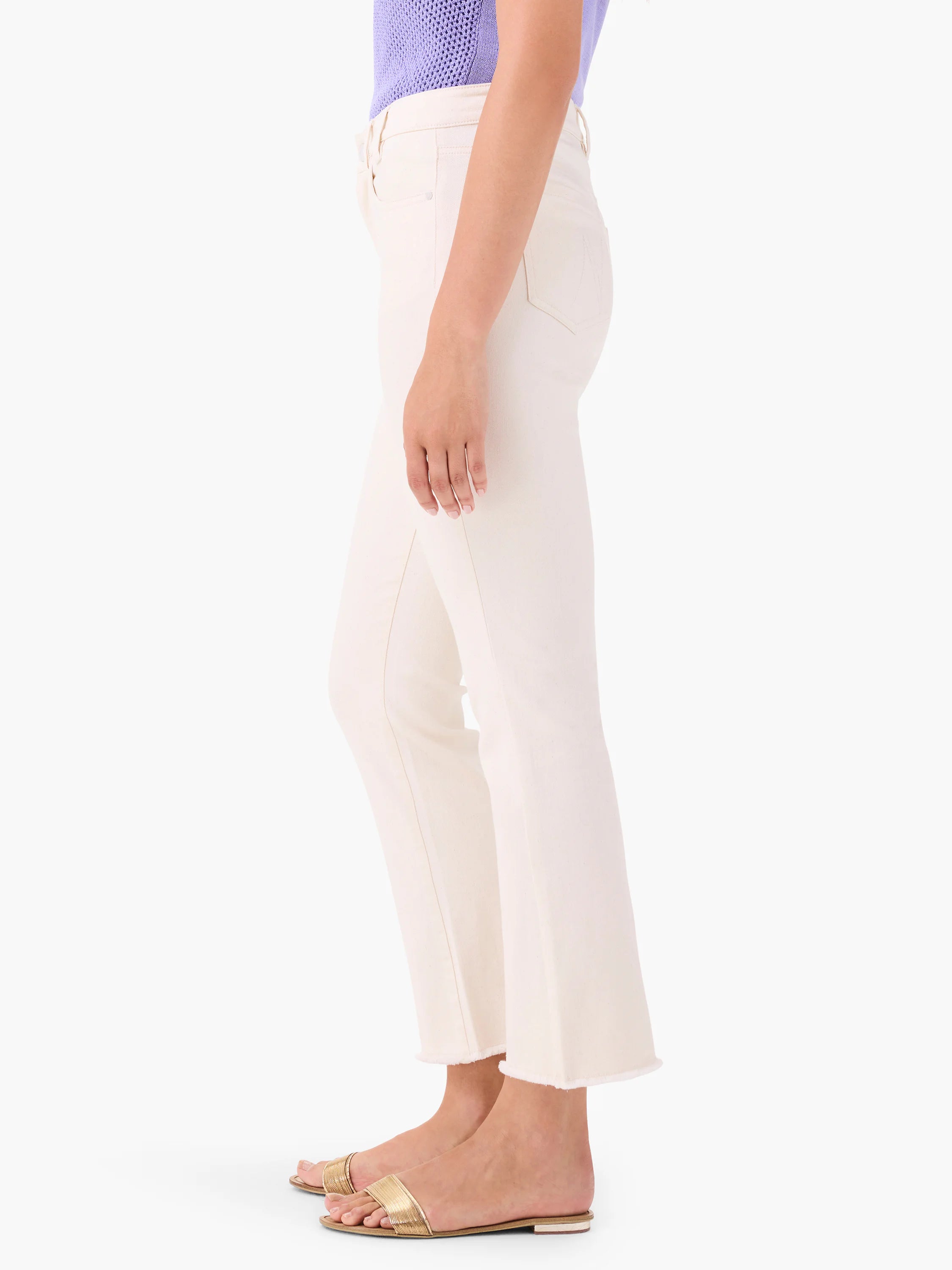 26" Mid Rise Demi Boot Jeans in Cns