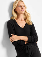 Breezy Texture Sweater in Blx