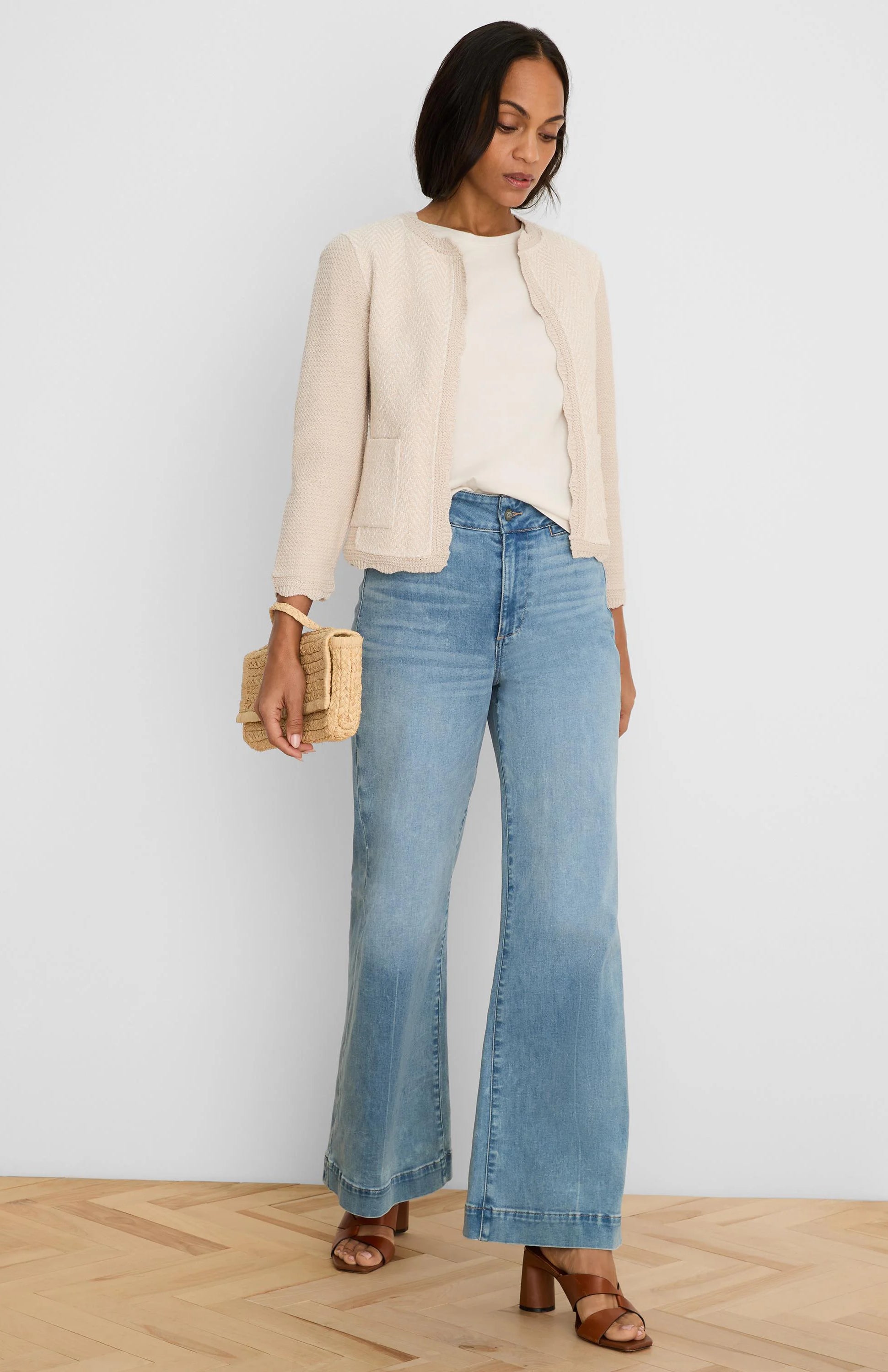 Chiffon Drift Top in Clc