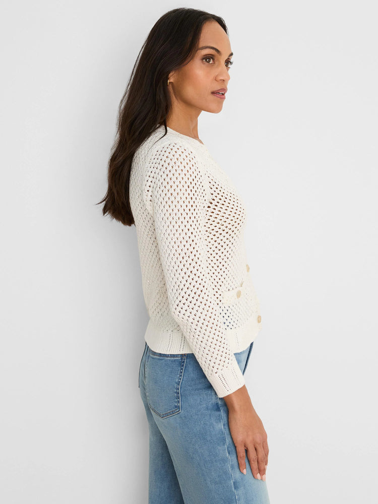 Sequin Glow Cardigan in Mwh