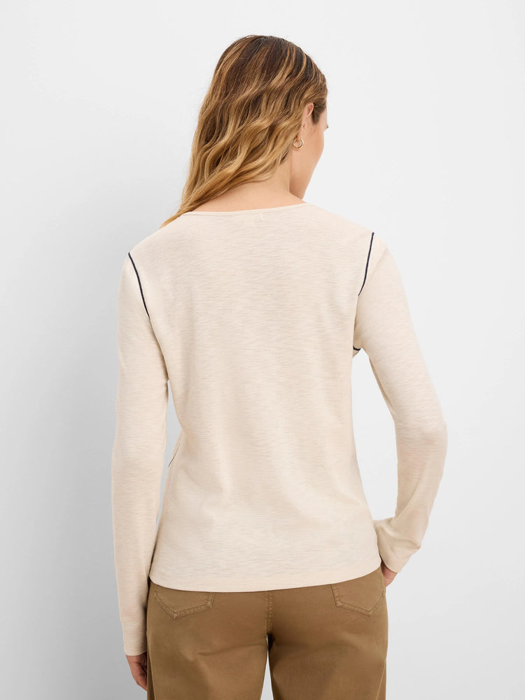 Nzt Cotton Modal Long Sleeve Tee in Cot