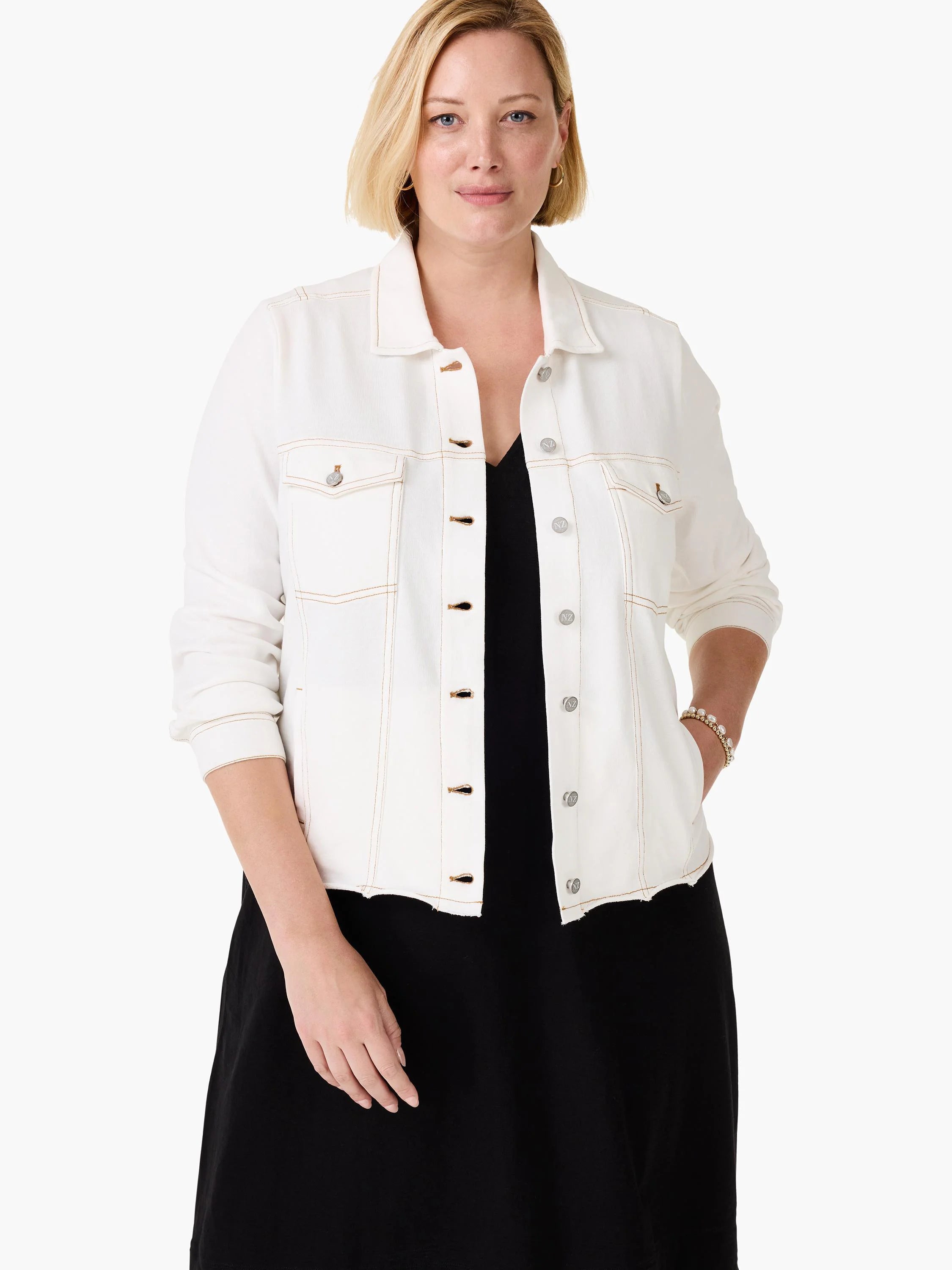 Nzt Denim Look Jacket in Pwh