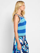 Coastline Knit Tank in Blt