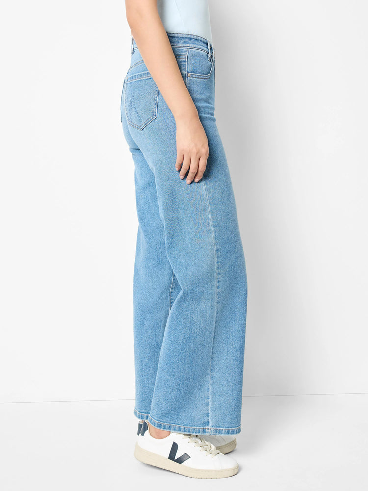 28" Wide Leg Weekend Jeans in Skl