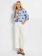 28" Wide Leg Weekend Jeans in Pwh