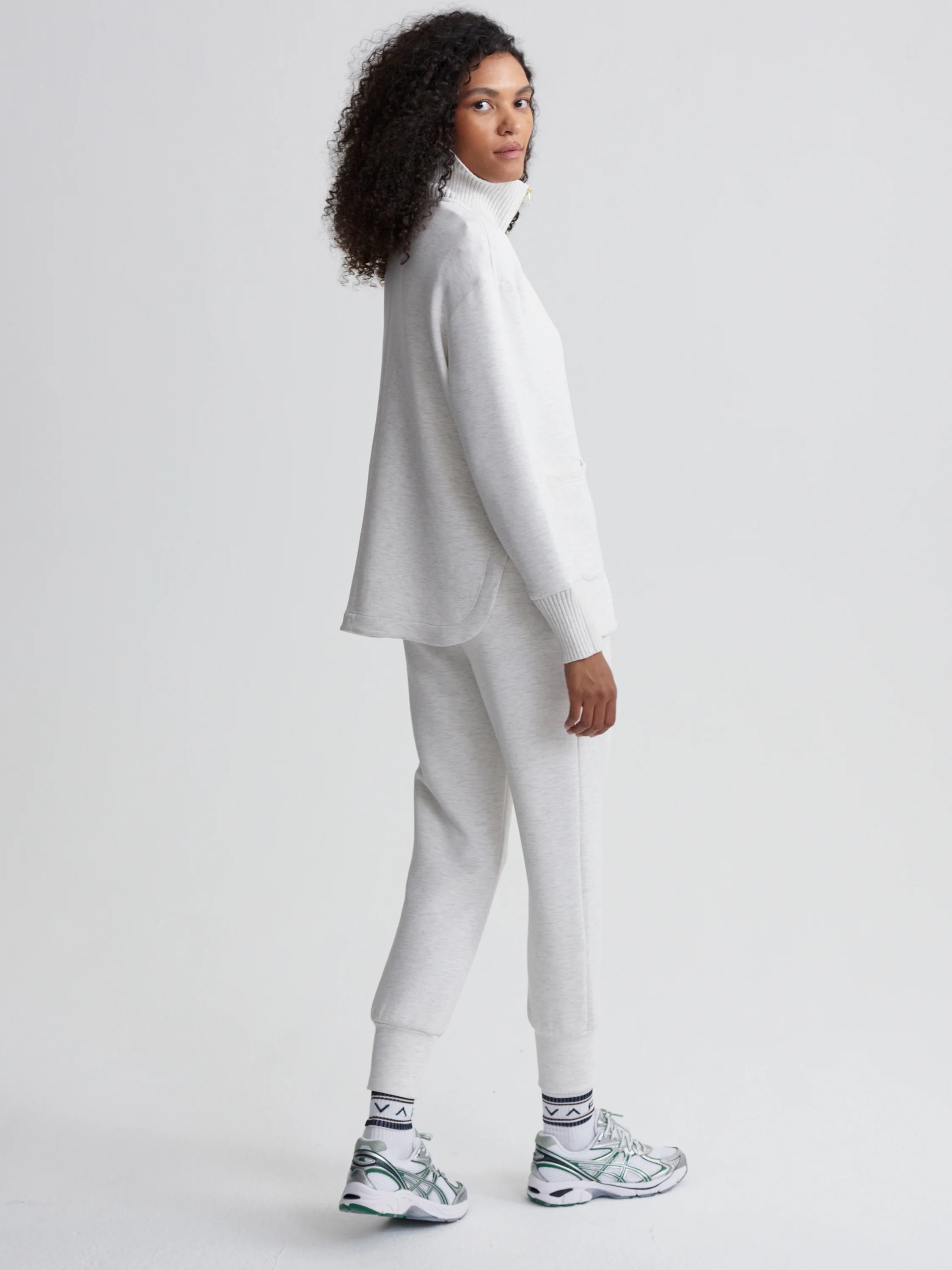 Varley Niamh Zip Through Jacket in Ivo
