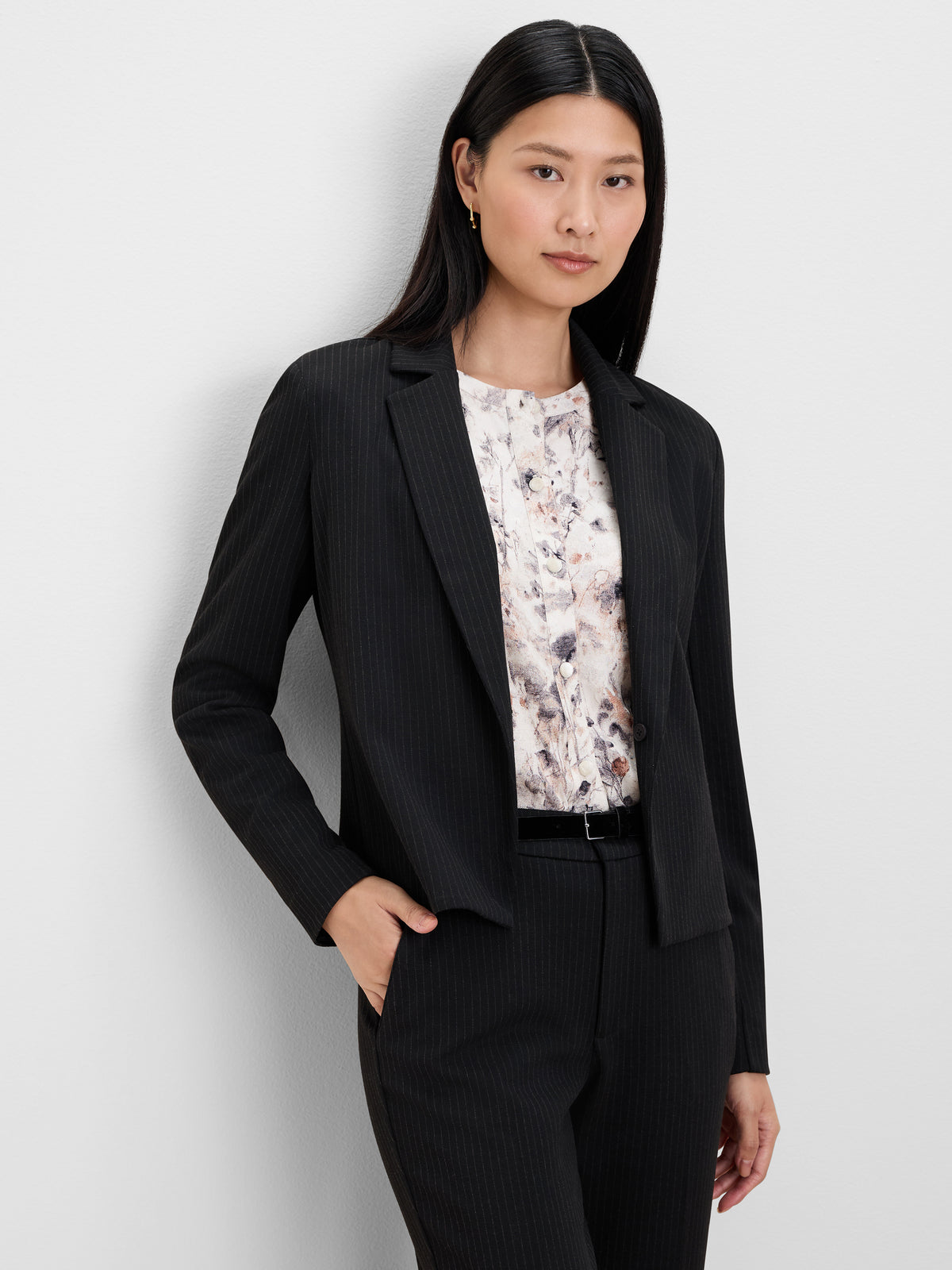 NIC+ZOE Pinstripe Anywhere Blazer product