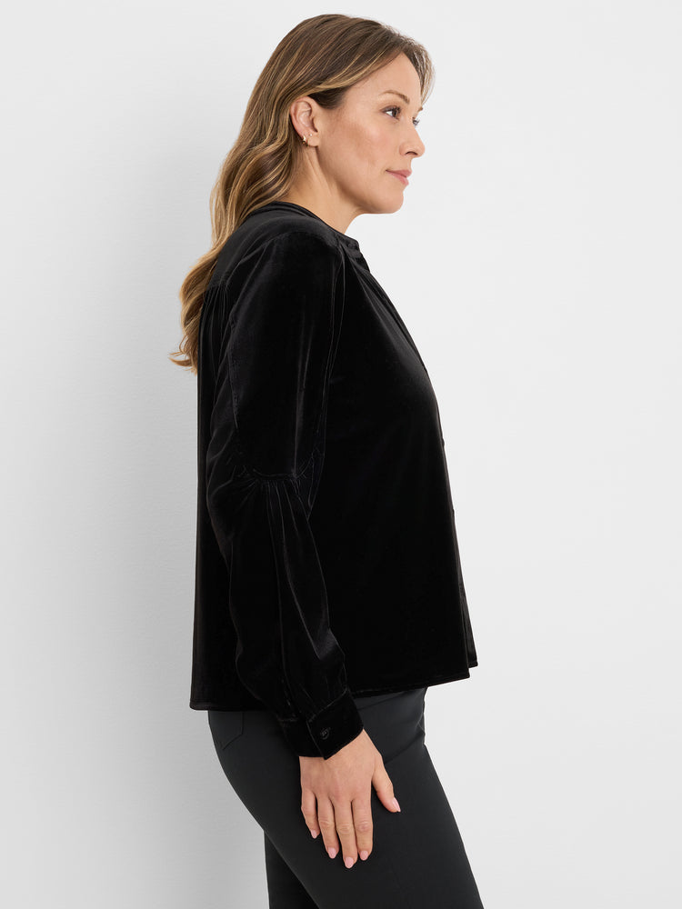 NIC+ZOE Velvet Femme Detail Top product