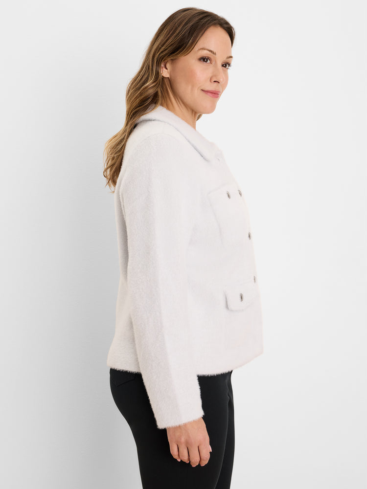 NIC+ZOE Fuzzy Patch Pocket Jacket product