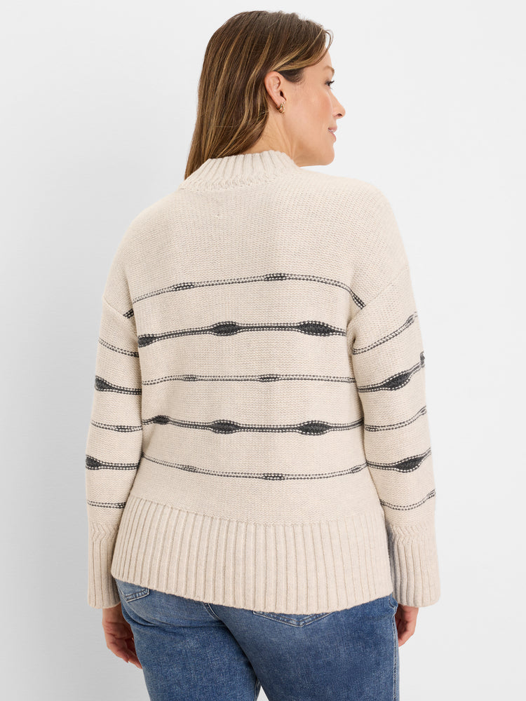 NIC+ZOE Stripe Right Sweater product