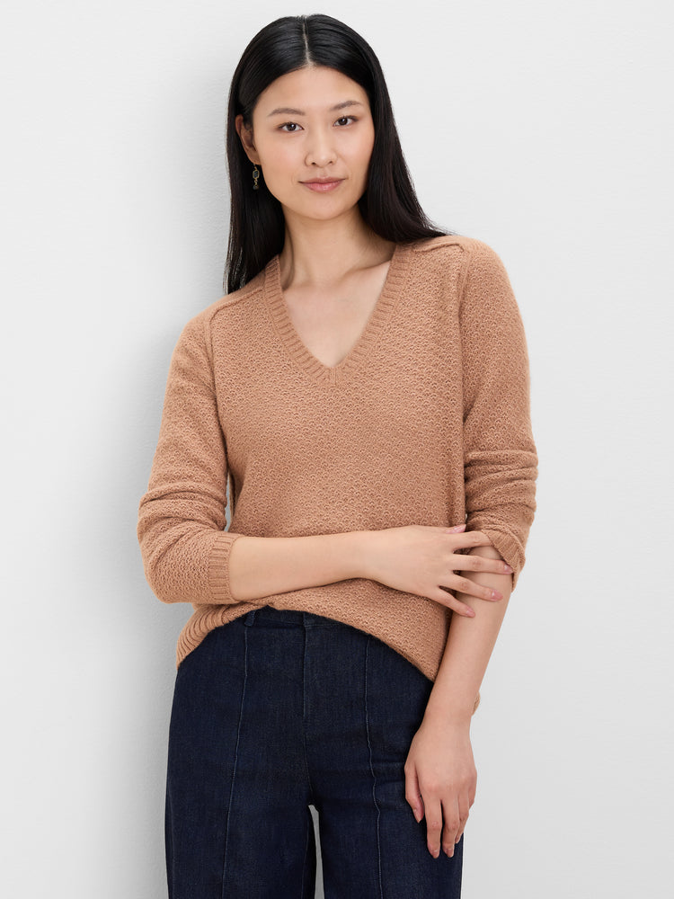 NIC+ZOE Femme Tuck V-Neck Sweater product