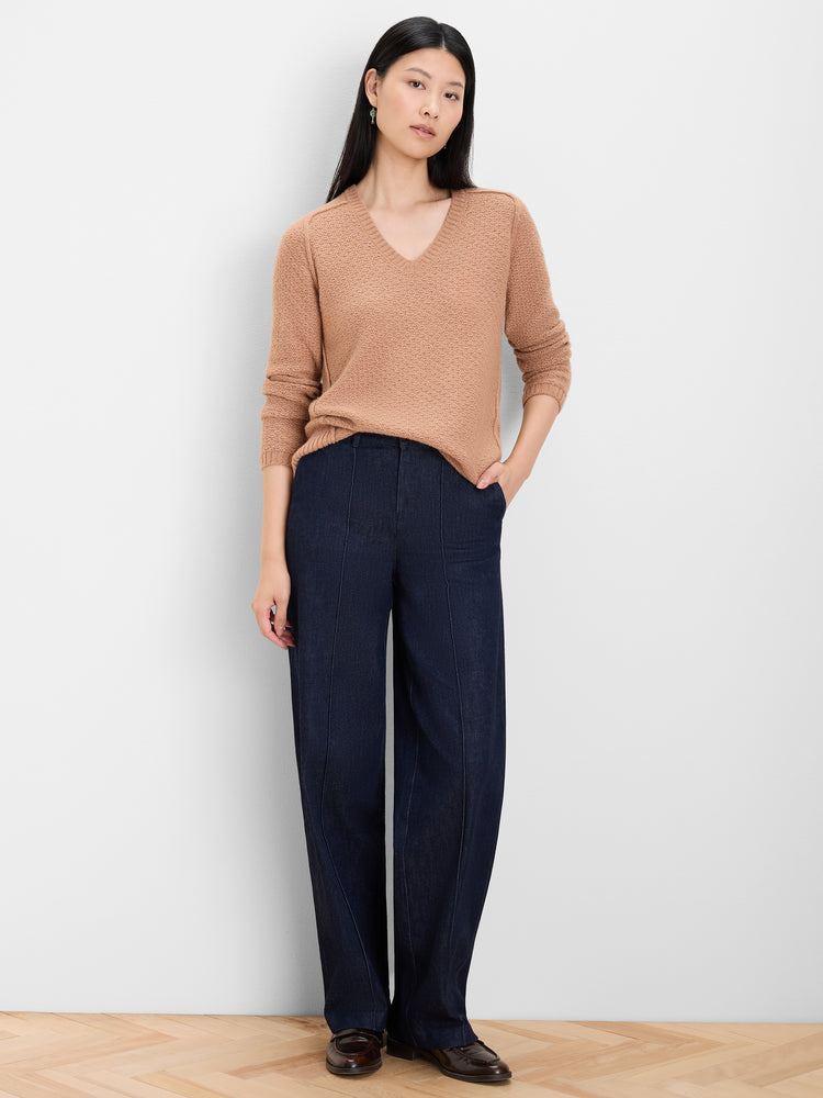 NIC+ZOE Femme Tuck V-Neck Sweater product
