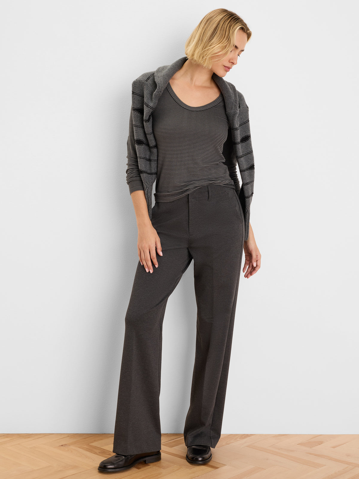 NIC+ZOE Quincy Wide Leg Ponte Pant product