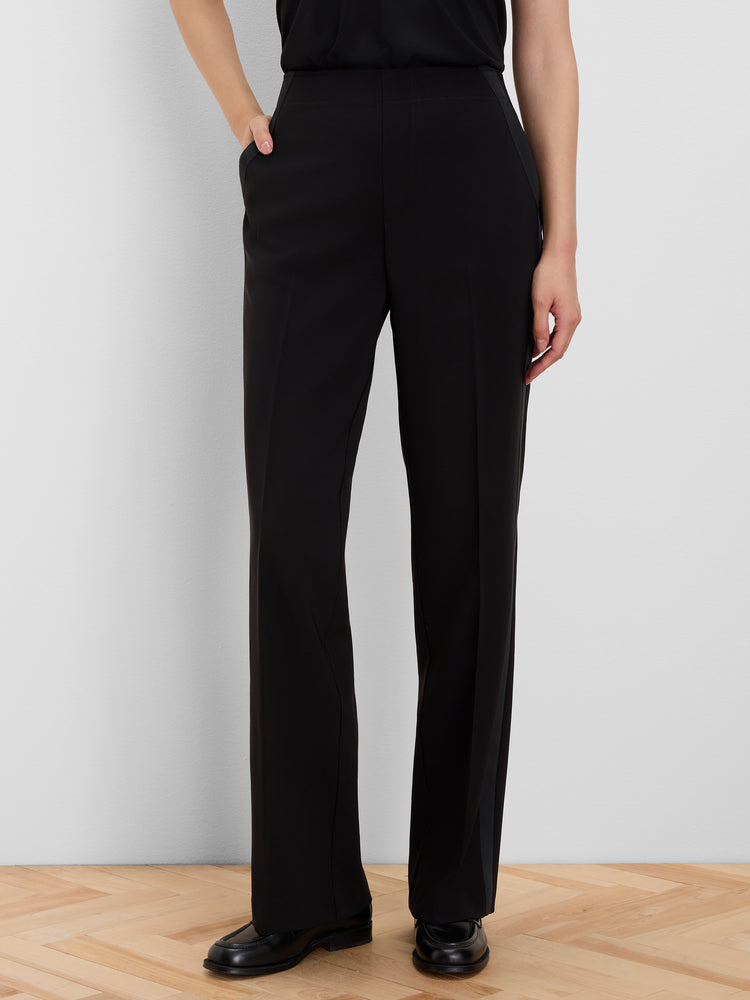 NIC+ZOE Quincy Wide Leg Grosgrain Pant product