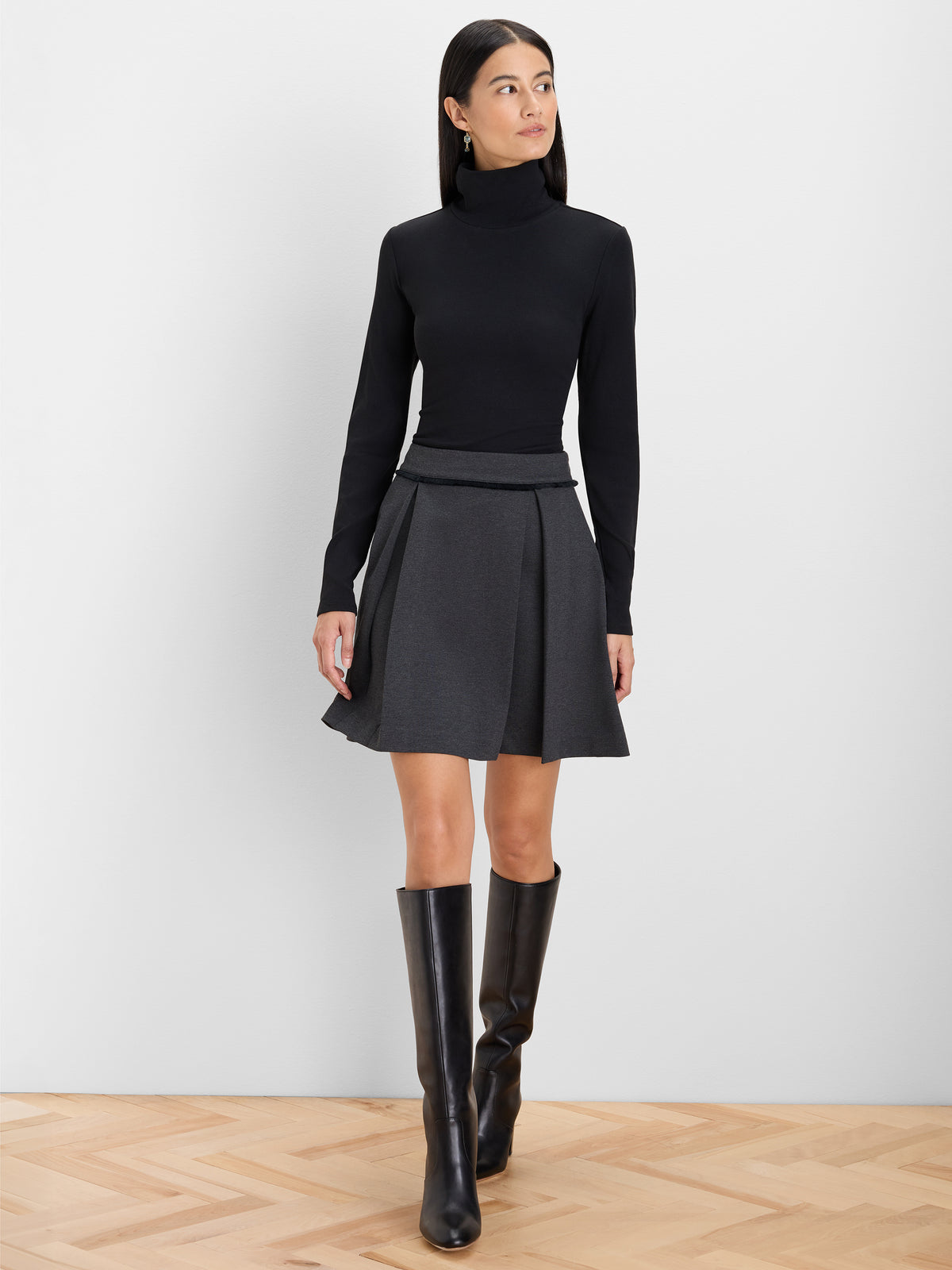 NIC+ZOE Pleated Ponte Skirt product