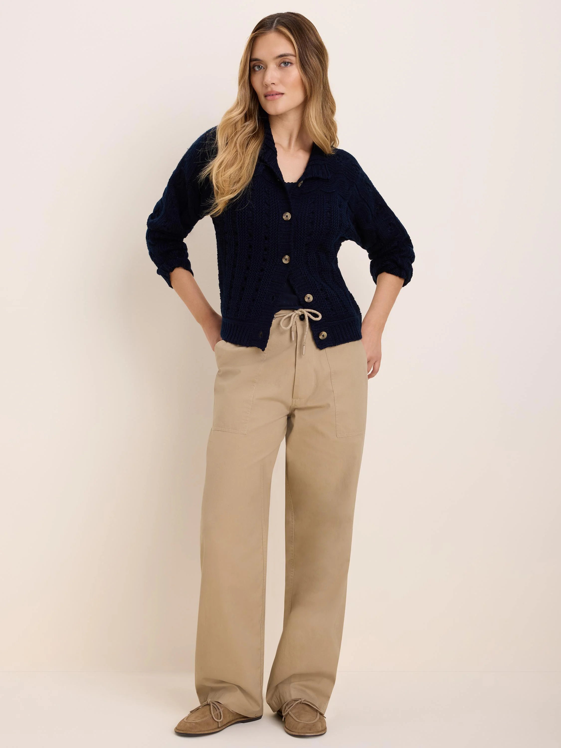 Pointelle Rib Fiona Cami in Did