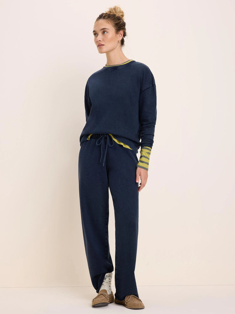 Cotton Terry Crew in Did