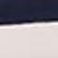 Smooth swatch of deep indigo blue and creamy white with a matte finish.