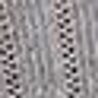 Soft, heathered light grey fabric with vertical rows of small dark grey dots.