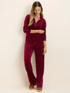 Charli Velour Pant in Bgy