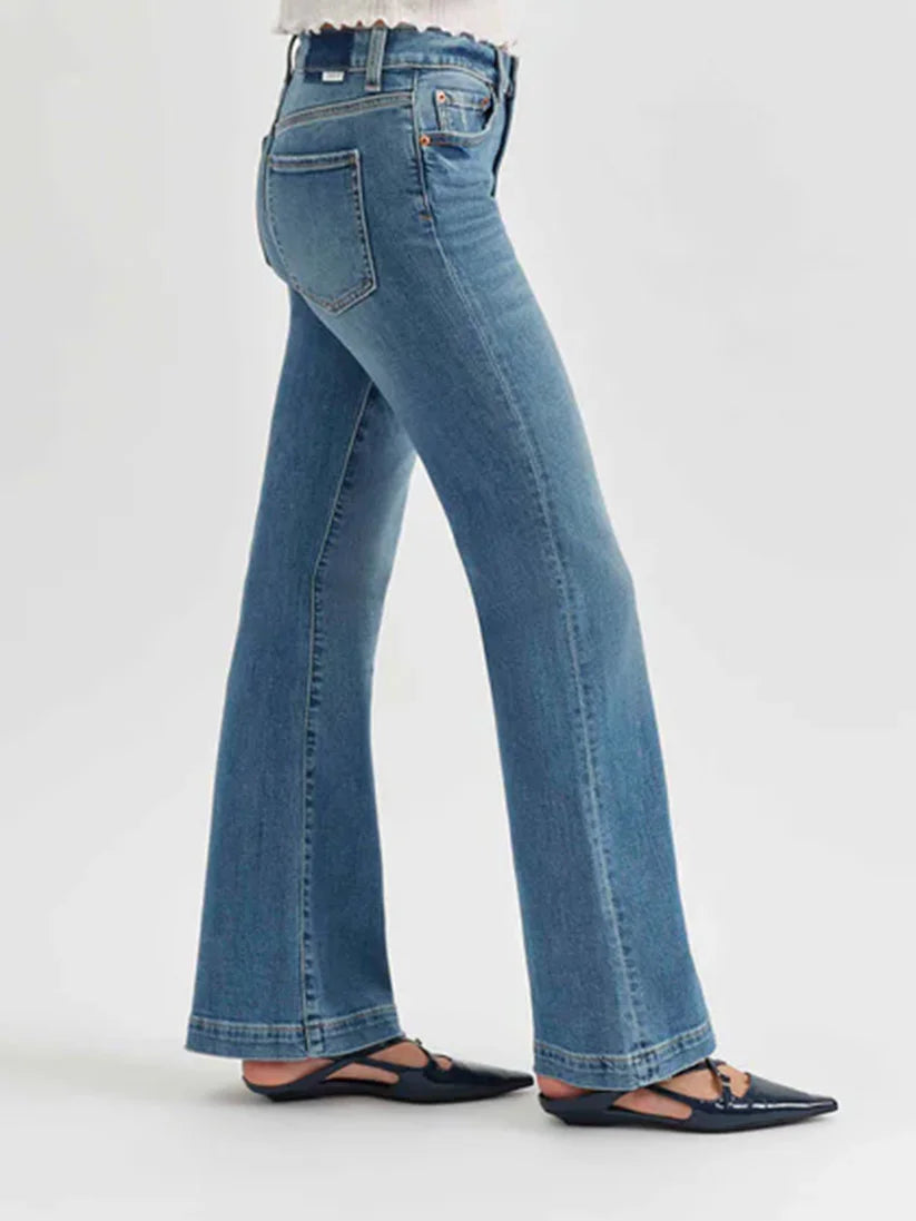 Daze The Heartbreaker Mid Rise Flare in Mws