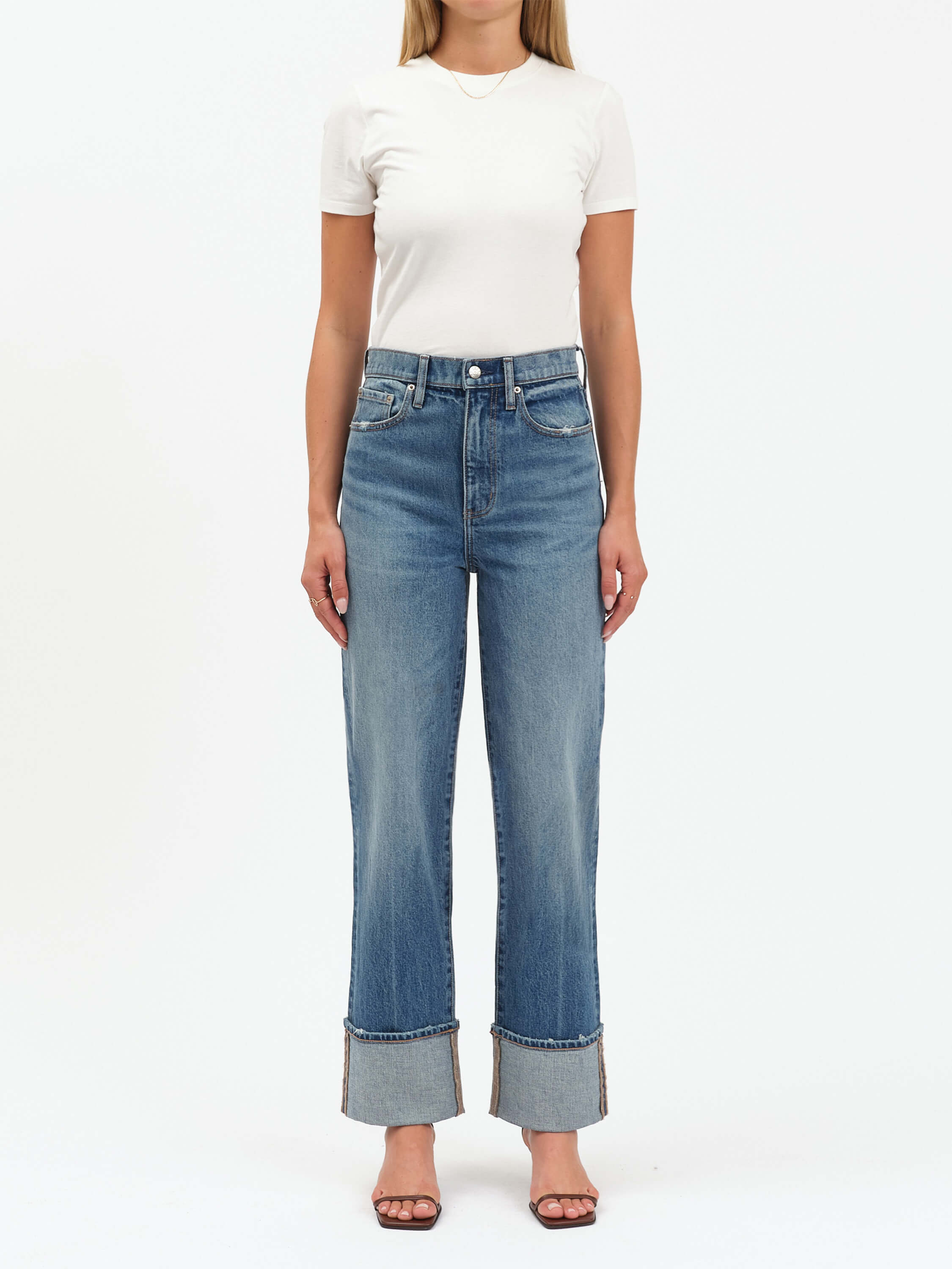 Daze Daze East Side High-Rise Loose Jean product