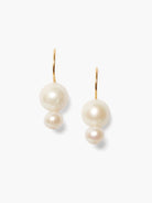 Chan Luu Double Pearl Earrings in Prl