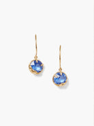 Chan Luu Single Stone Drop Earrings in Blu