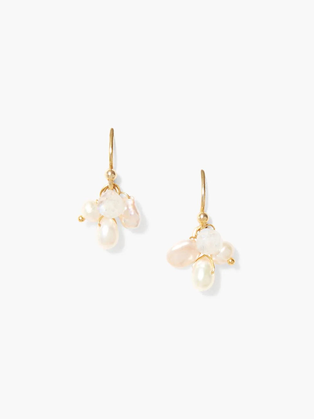 Chan Luu Pearl Cluster Earrings in Prl