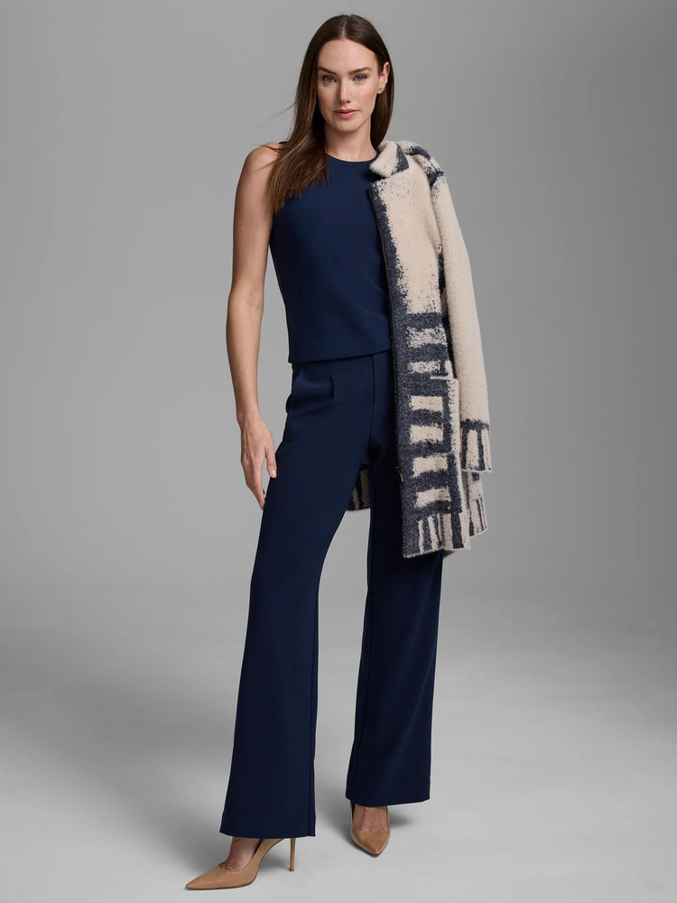 Gold Label 31" Knit Scuba Wide-leg Trouser in Did