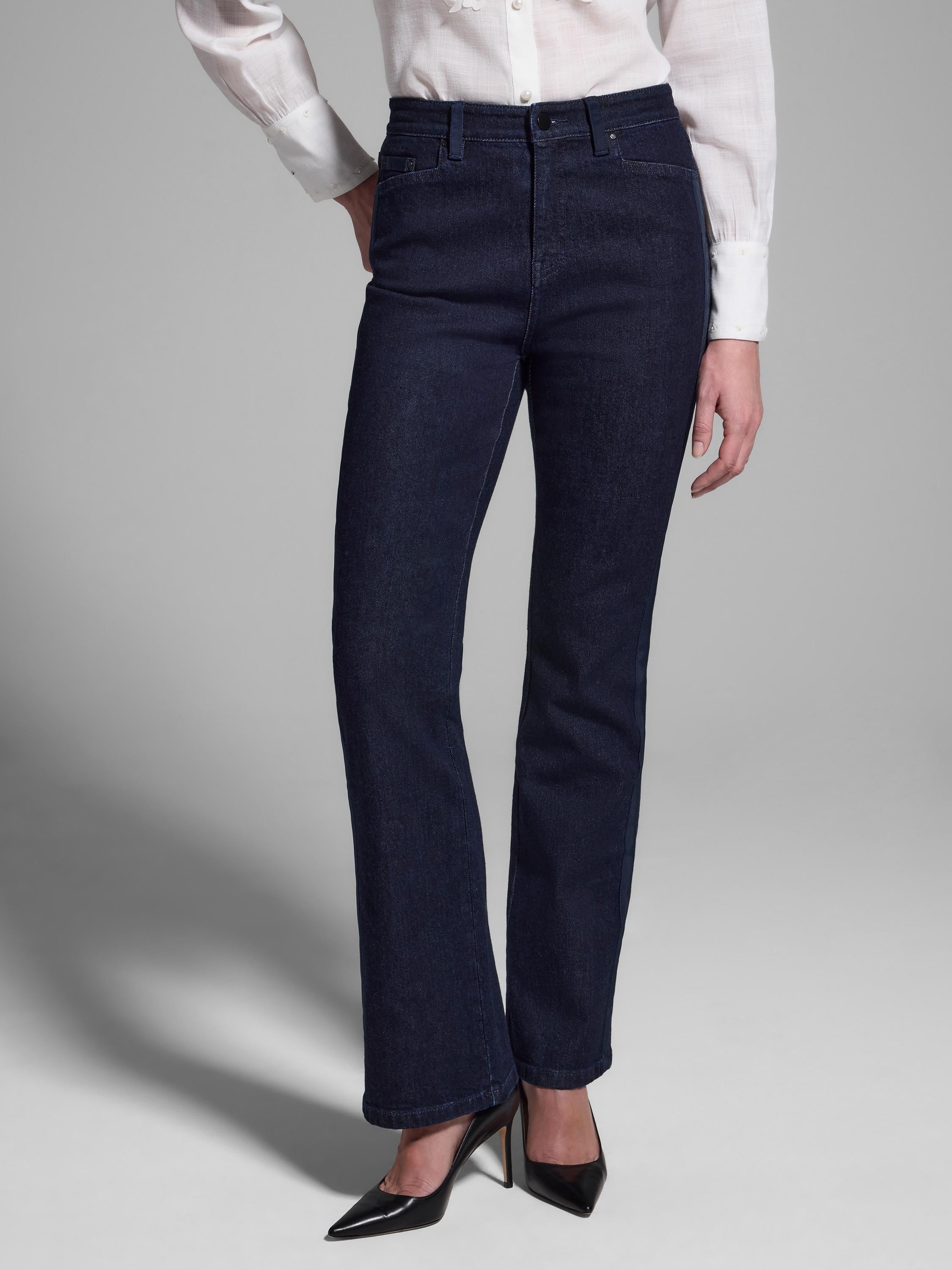 Gold Label Gold Label 31" Ribbon Trim Breakaway Jeans product