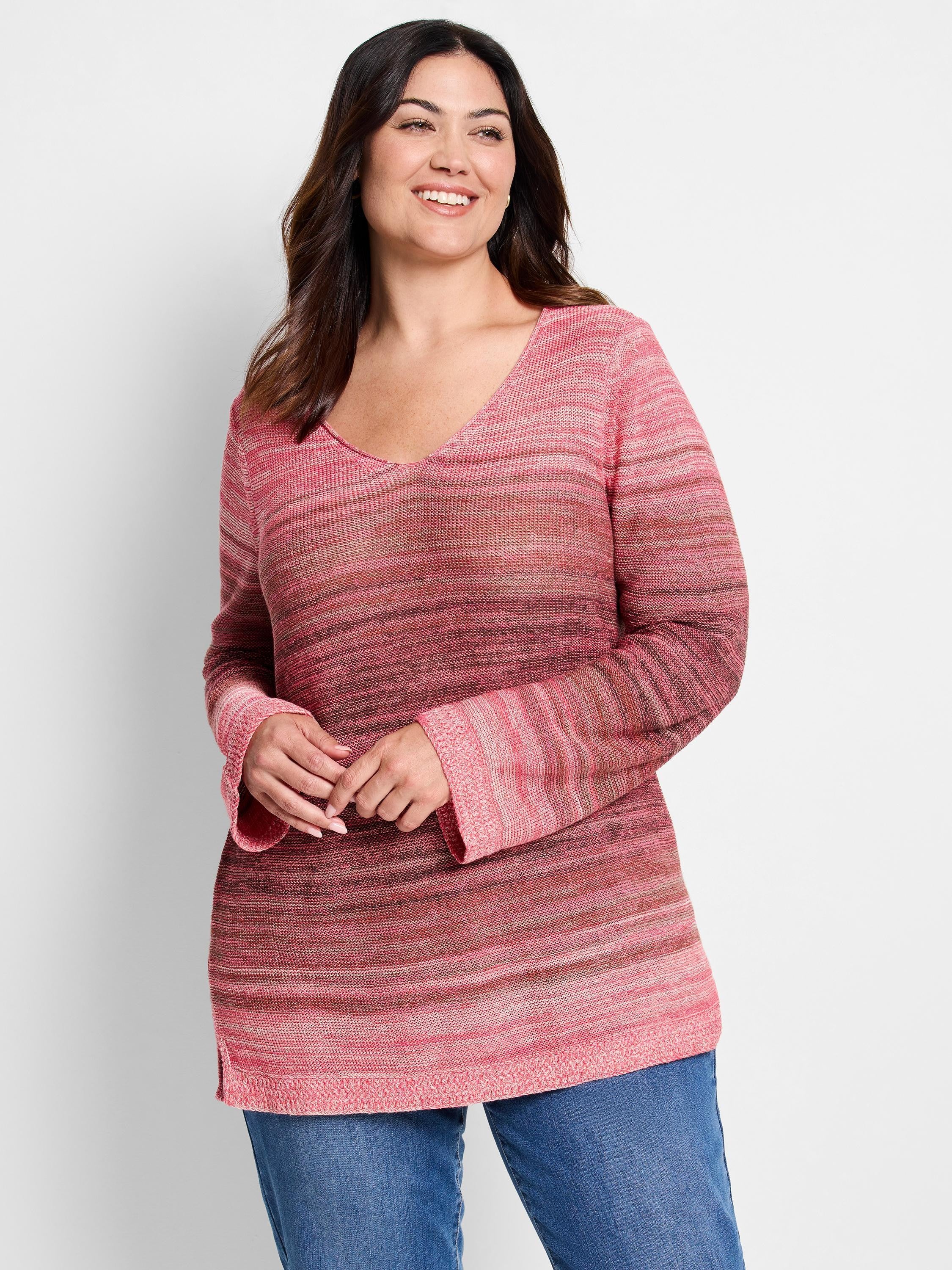 Hazy Shades Sweater in Pkm