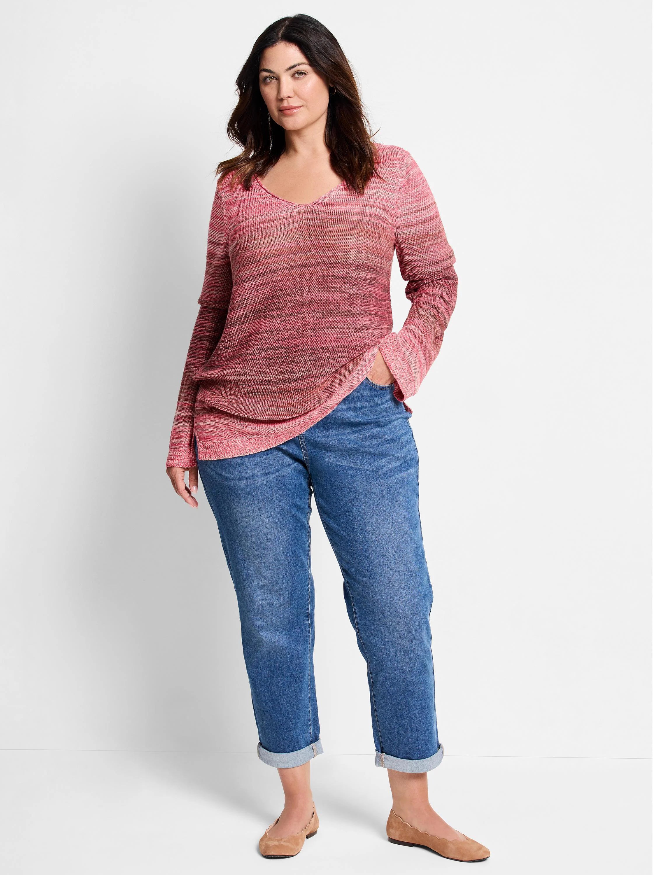 Hazy Shades Sweater in Pkm